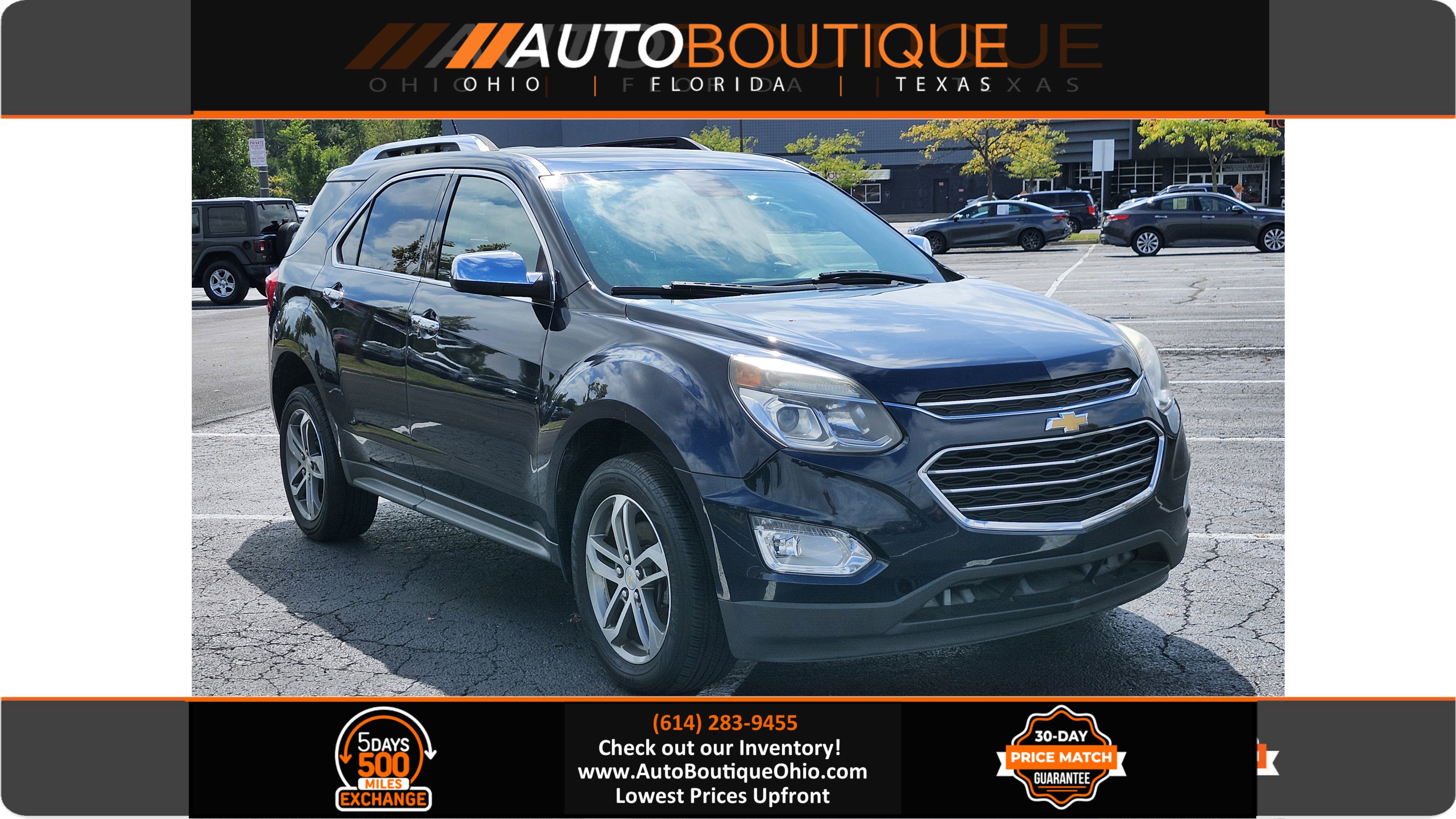 Used 2017 Chevrolet Equinox Premier w/ Enhanced Convenience Package