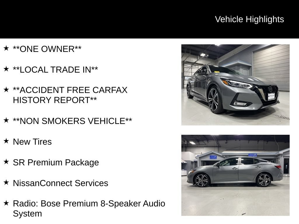 Used 2023 Nissan Sentra SR w/ SR Premium Package FWD image 12