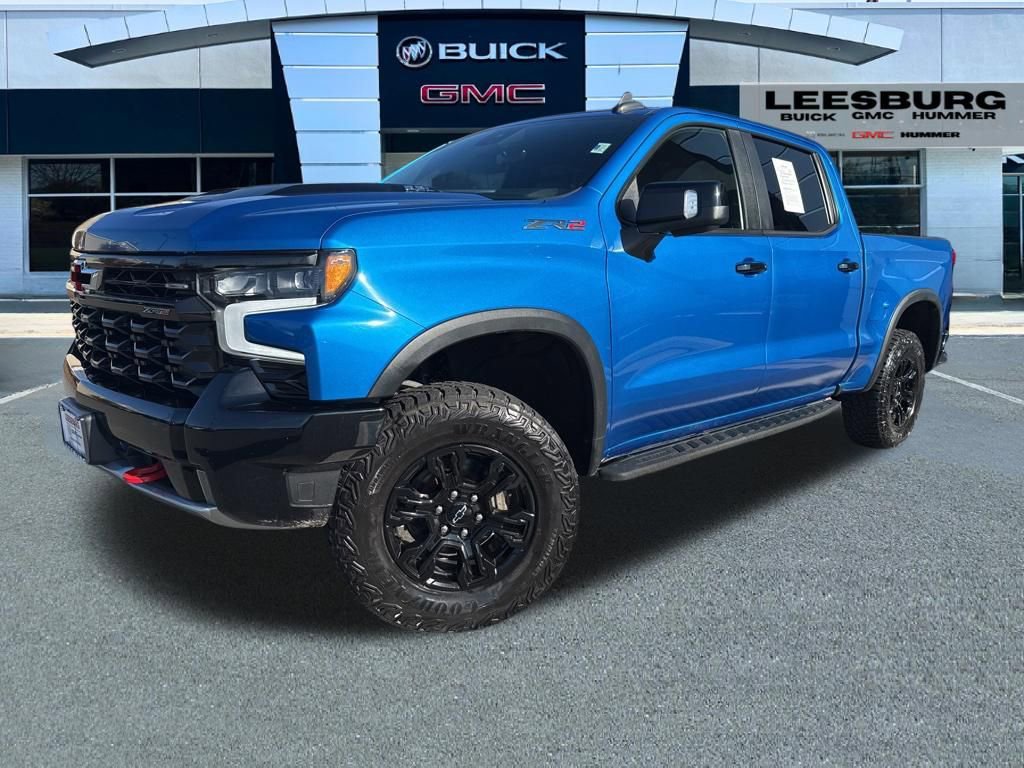Used 2022 Chevrolet Silverado 1500 ZR2 w/ Technology Package AWD/4WD image 3