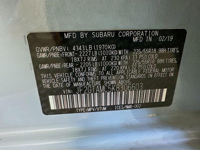 Used 2019 Subaru Crosstrek 2.0i Limited w/ Popular Package #2 image 31