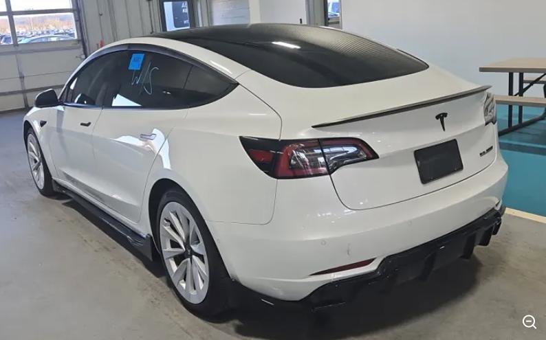 Used 2021 Tesla Model 3 Long Range AWD/4WD image 2