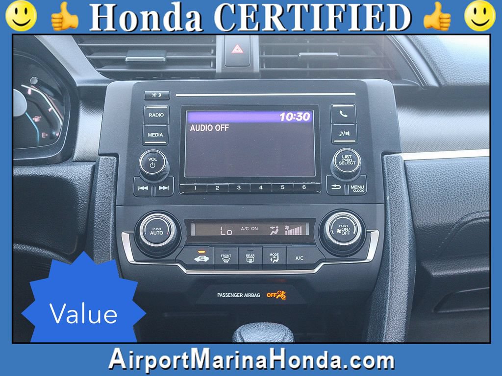 Certified 2019 Honda Civic LX image 13