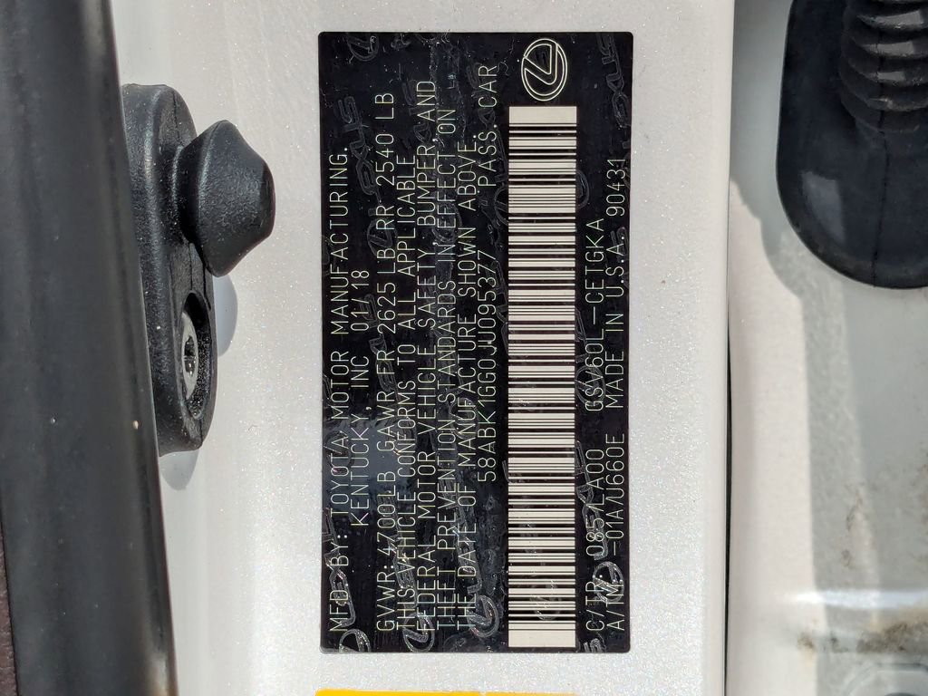 Used 2018 Lexus ES 350 350 w/ Accessory Package 2 image 22