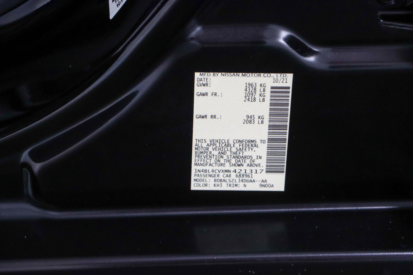 Used 2021 Nissan Altima 2.5 SR w/ SR Premium Package FWD image 31