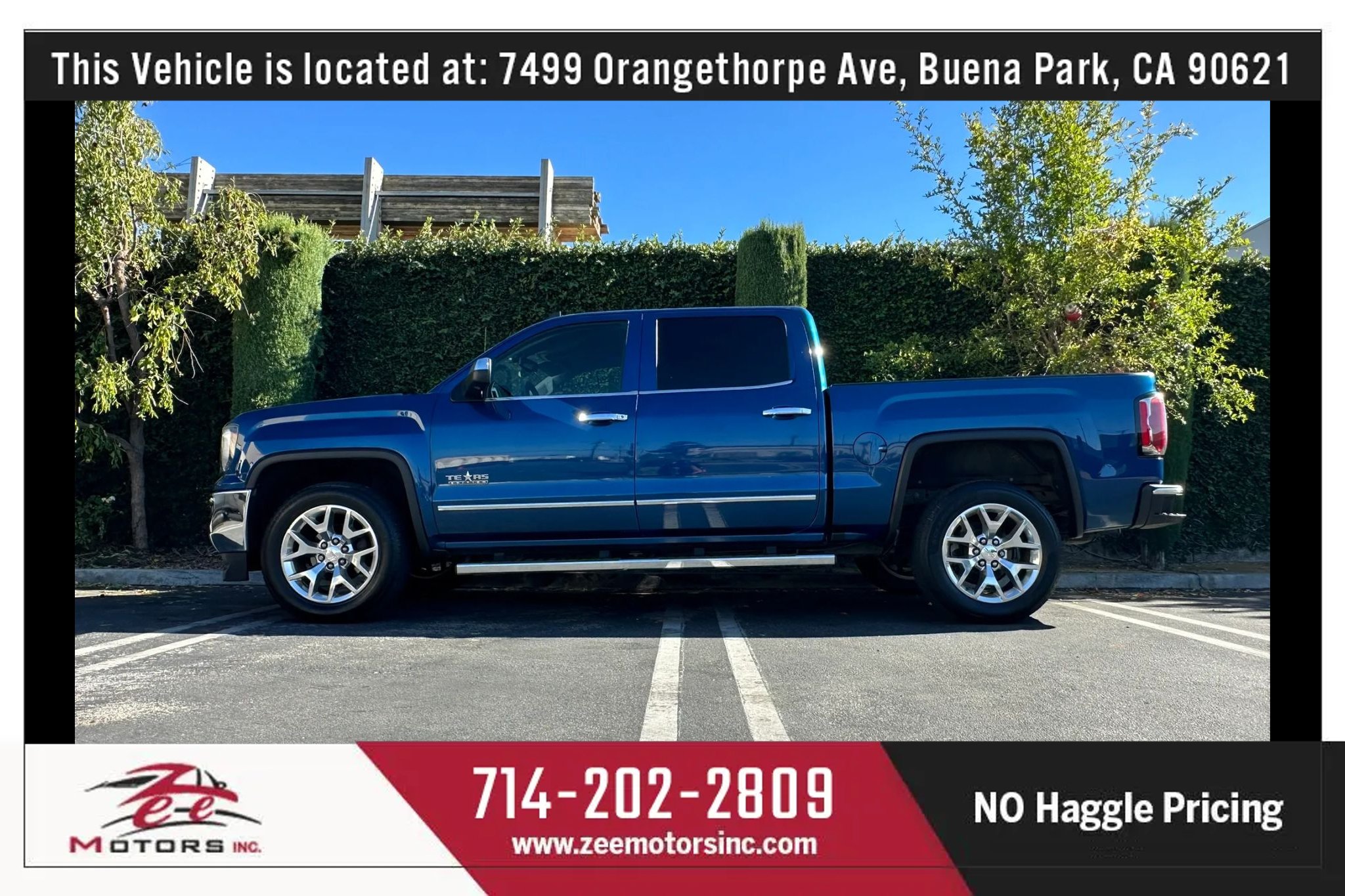 Used 2017 GMC Sierra 1500 SLT w/ Texas SLT Premium Package RWD image 11