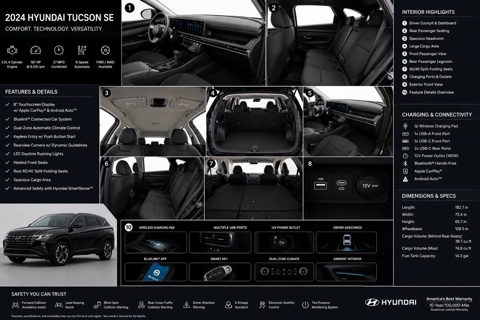 Used 2026 Hyundai Tucson SEL FWD image 19
