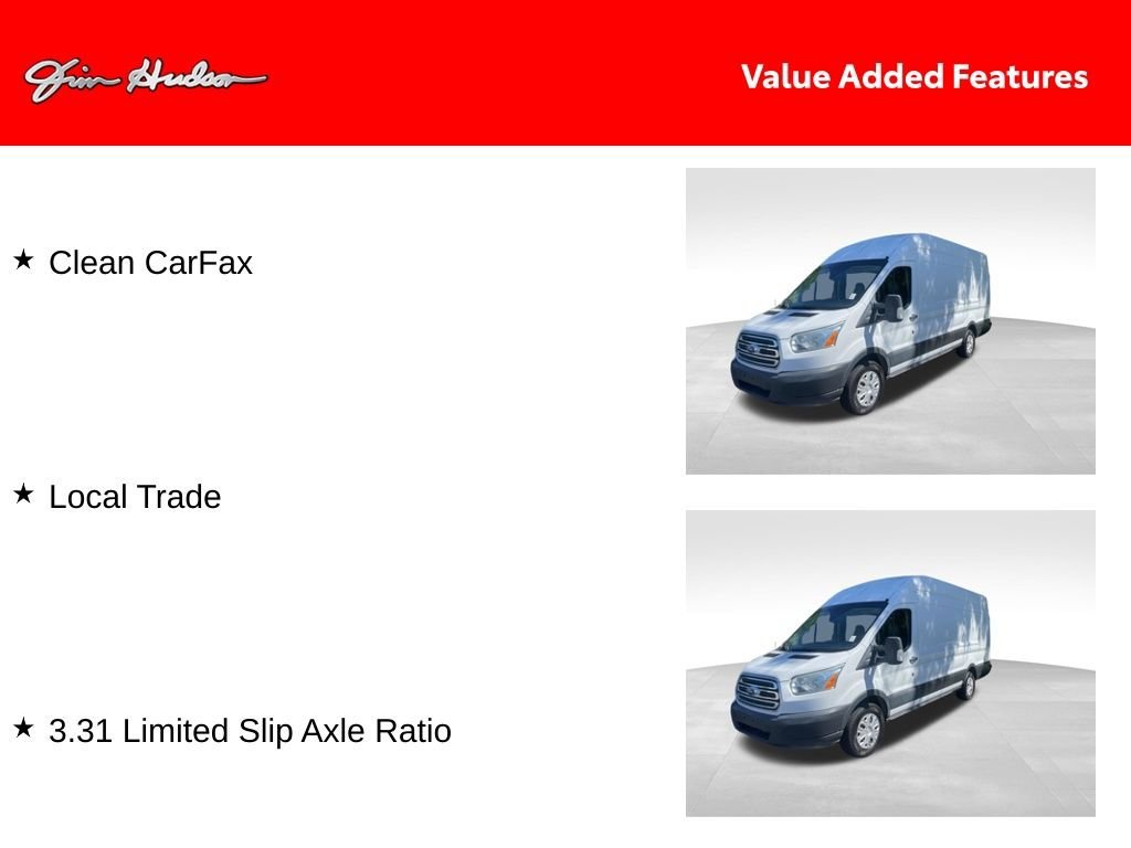 Used 2015 Ford Transit 350 148 High Roof Extended w/ Interior Upgrade Package RWD image 3