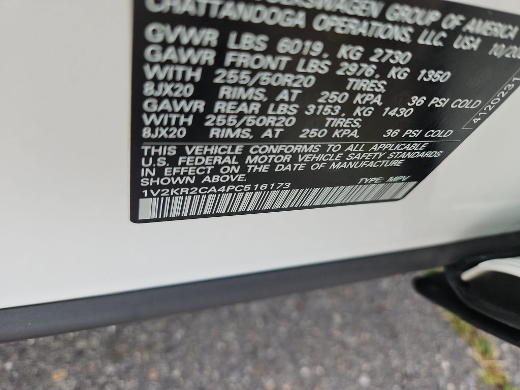 Used 2023 Volkswagen Atlas SE AWD/4WD image 9