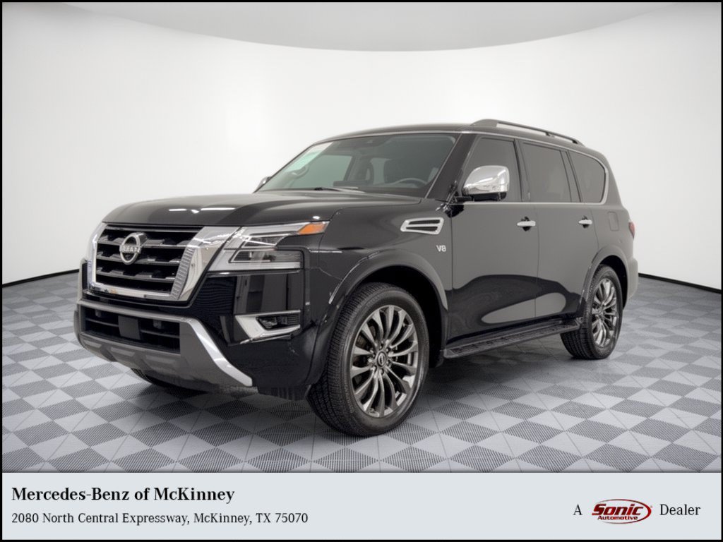 Used 2021 Nissan Armada Platinum w/ Captain's Chairs Package