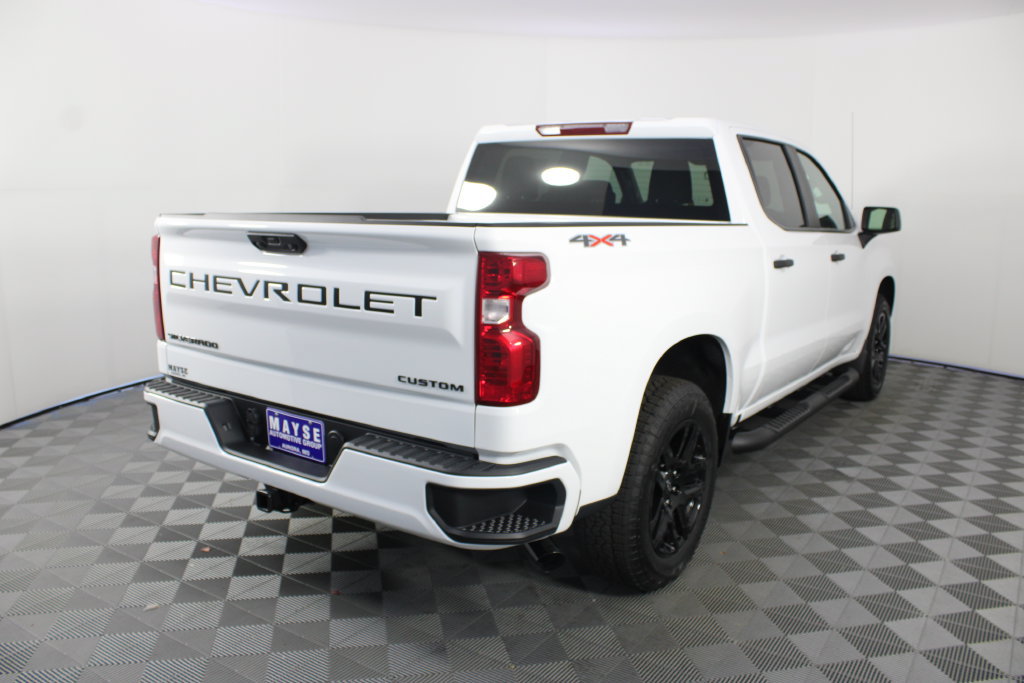 New 2026 Chevrolet Silverado 1500 Custom w/ Turbomax Blackout Package AWD/4WD image 23
