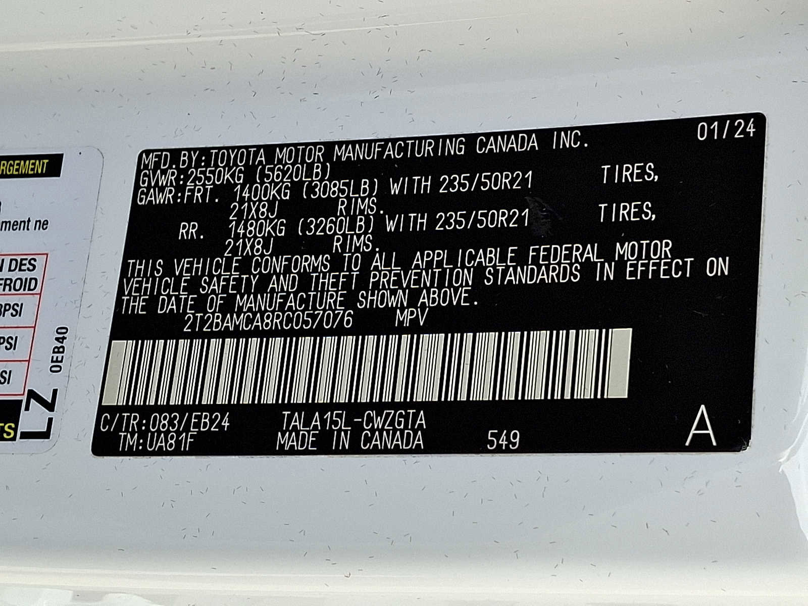 Used 2024 Lexus RX 350 F Sport w/ Technology Package AWD/4WD image 25