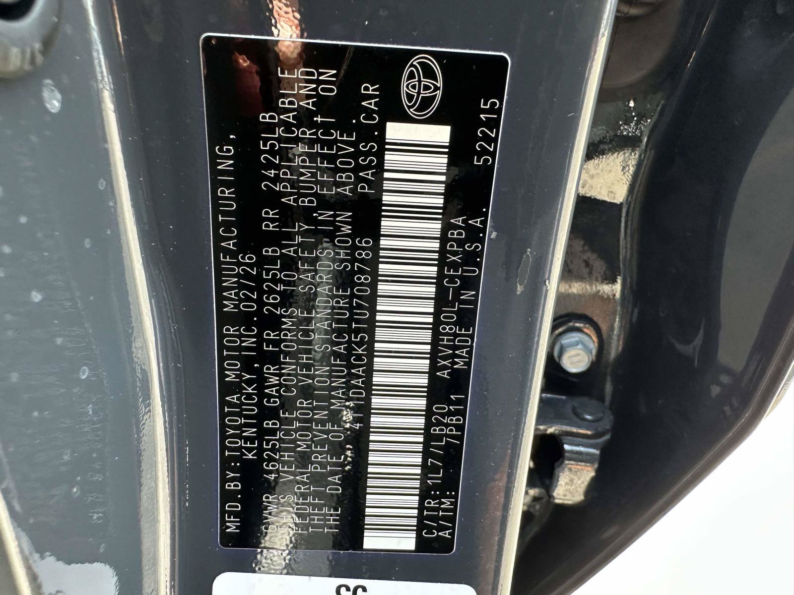 Used 2026 Toyota Camry XSE FWD image 30