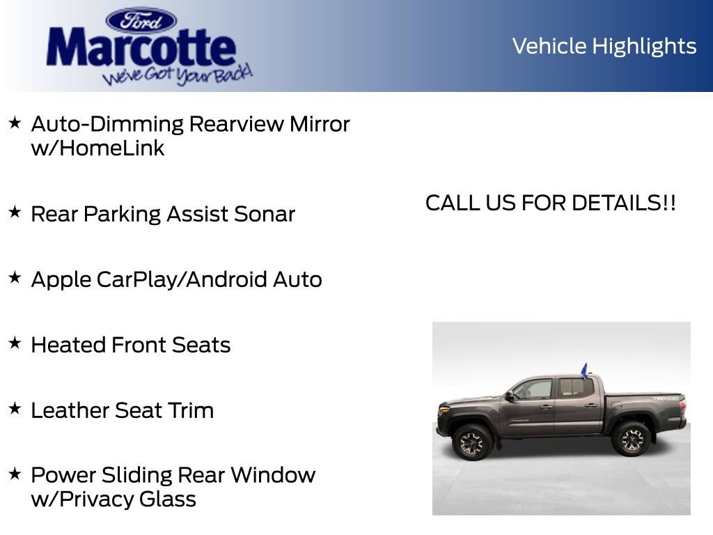 Used 2021 Toyota Tacoma TRD Off-Road w/ TRD Premium Off Road Package AWD/4WD image 21