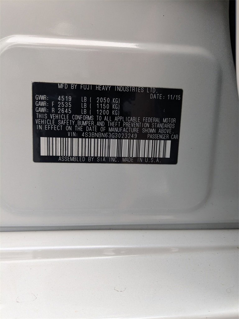 Used 2016 Subaru Legacy 2.5i Limited image 22