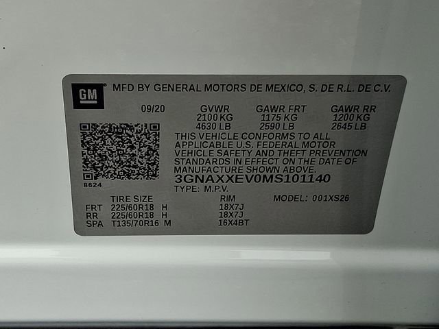 Certified 2021 Chevrolet Equinox Premier image 31