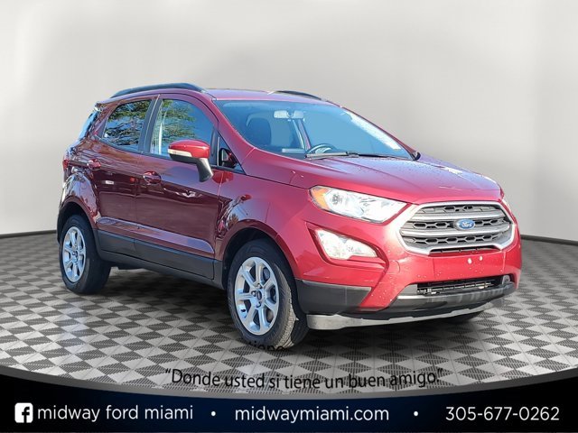 Certified 2020 Ford EcoSport SE