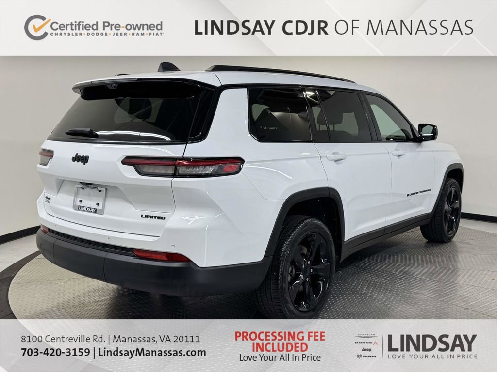 Certified 2025 Jeep Grand Cherokee L Limited w/ Luxury Tech Group II AWD/4WD image 9