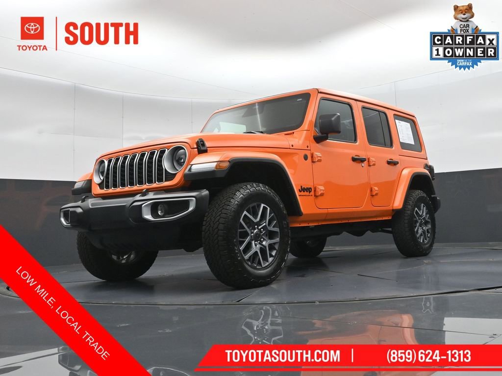 Used 2025 Jeep Wrangler Sahara w/ Technology Group AWD/4WD image 45