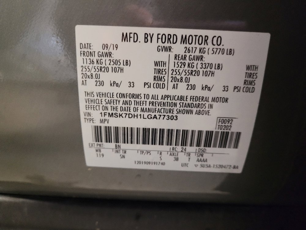 Used 2020 Ford Explorer XLT w/ Equipment Group 202A image 33