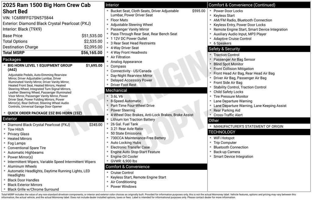 Used 2025 RAM 1500 Big Horn image 19