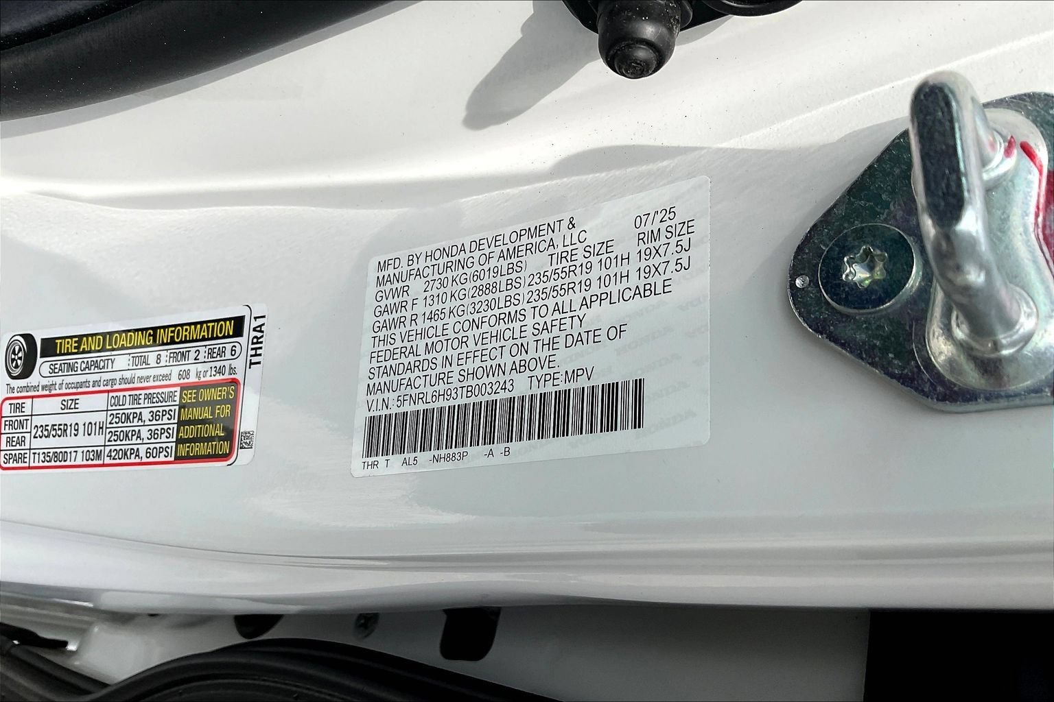 Used 2026 Honda Odyssey Elite image 19