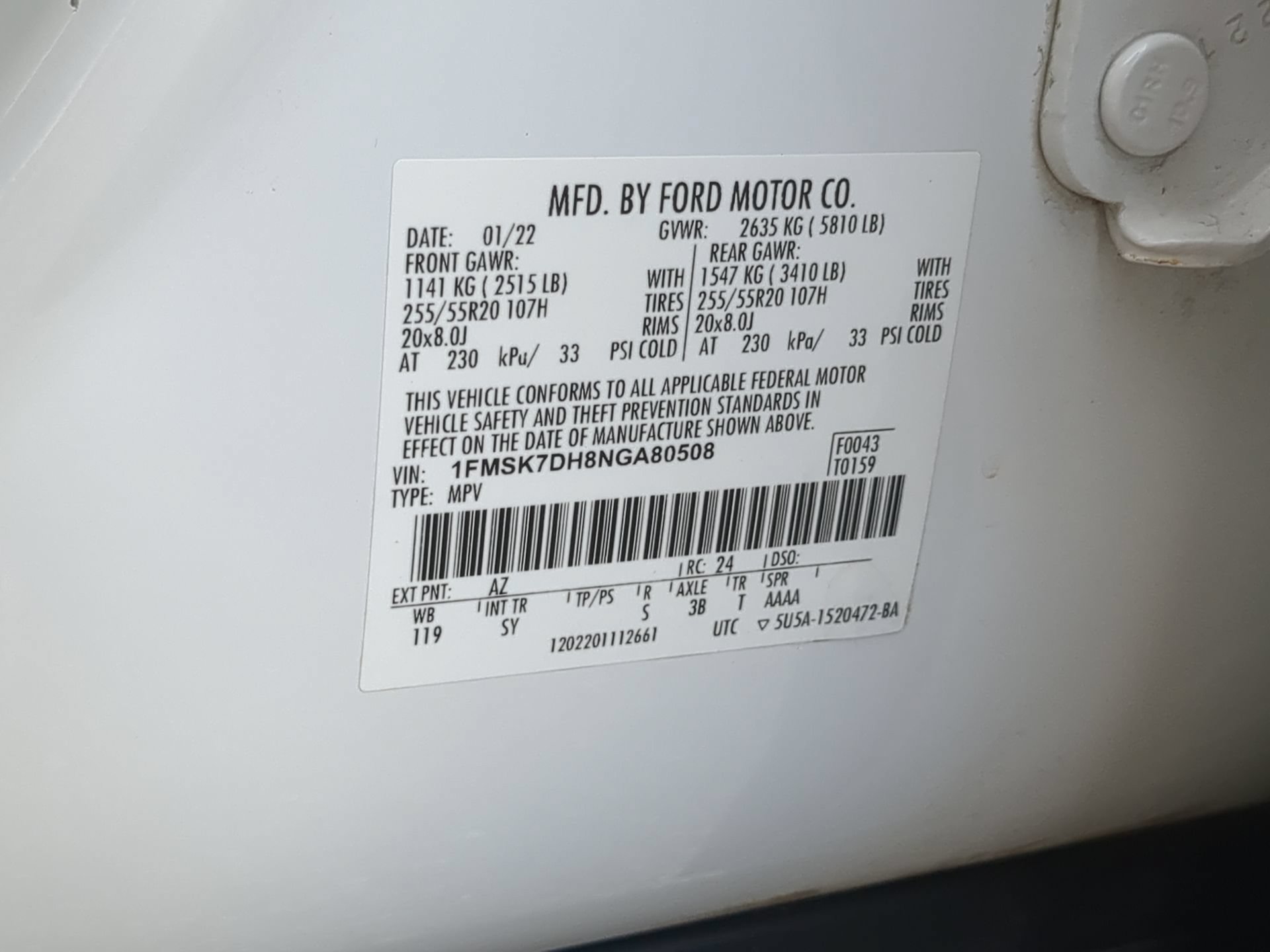 Certified 2022 Ford Explorer XLT w/ Equipment Group 202A RWD image 74