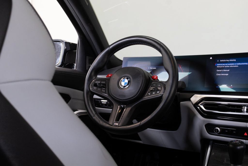 Used 2023 BMW M3 w/ M Carbon Exterior Package RWD image 35