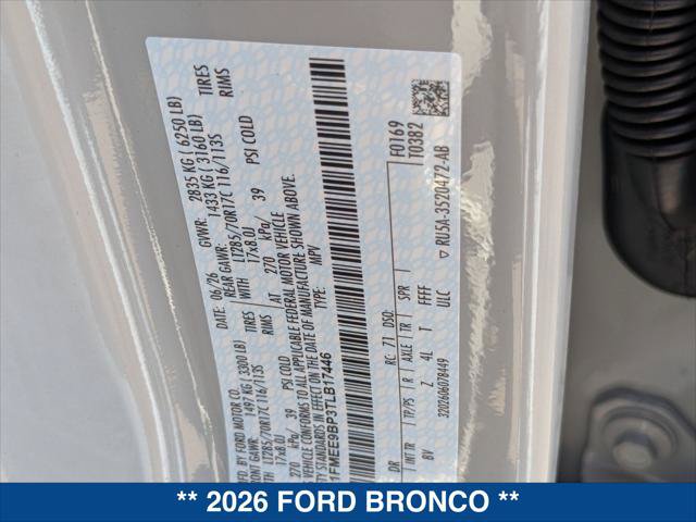 New 2026 Ford Bronco Badlands AWD/4WD image 21