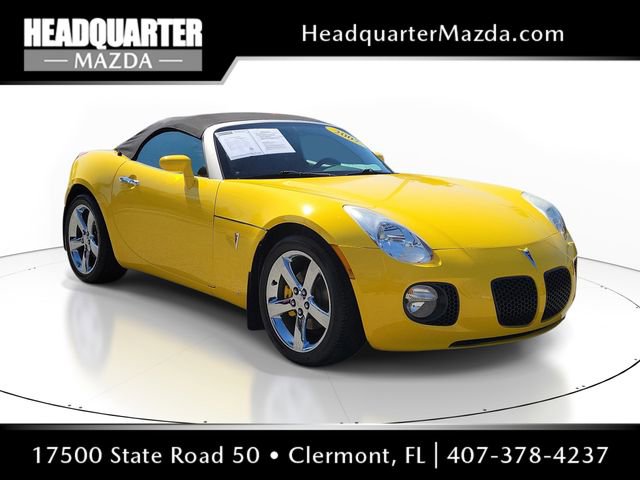 Used 2007 Pontiac Solstice GXP w/ Premium Package