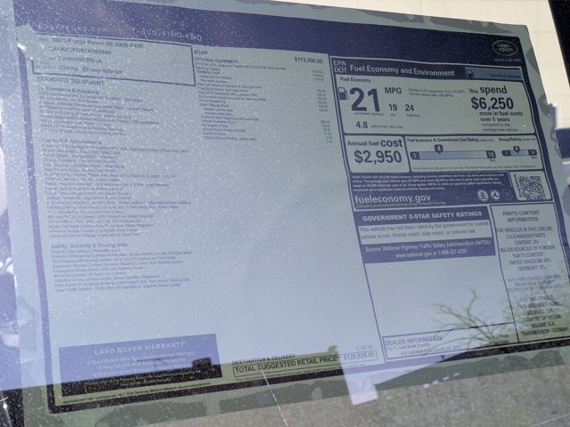 New 2026 Land Rover Range Rover SE image 20