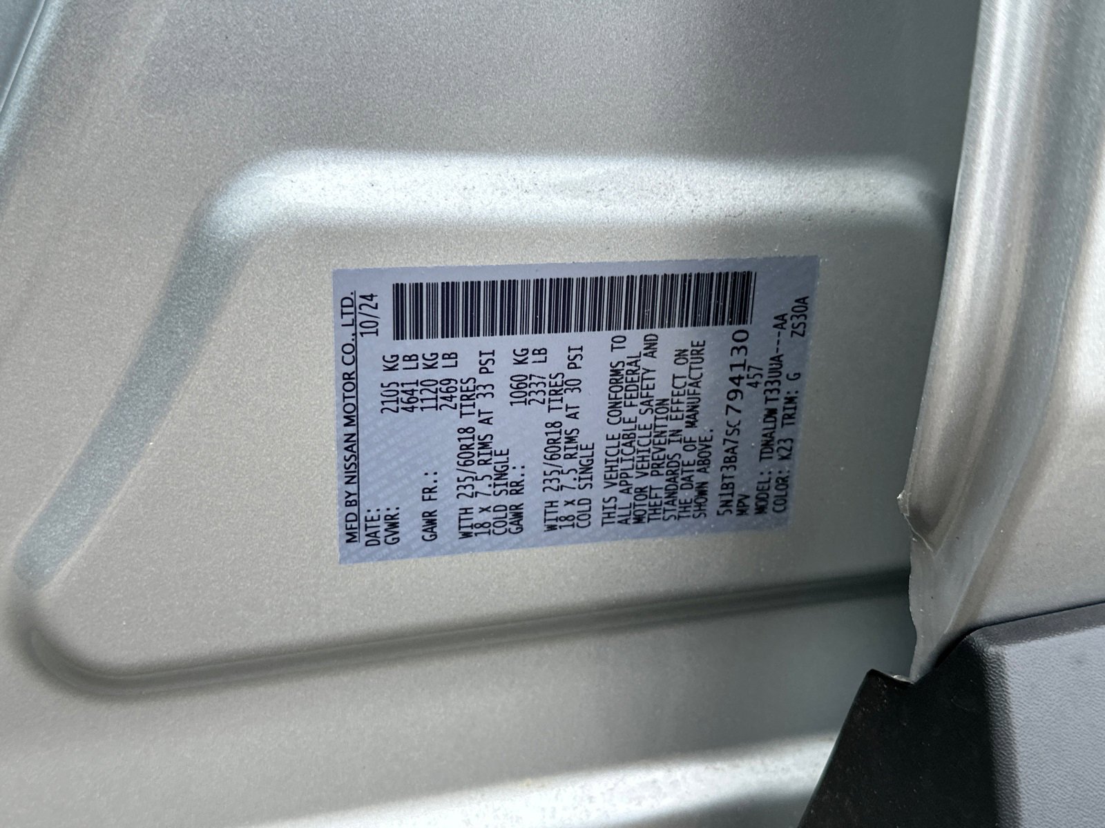 New 2025 Nissan Rogue SV image 34