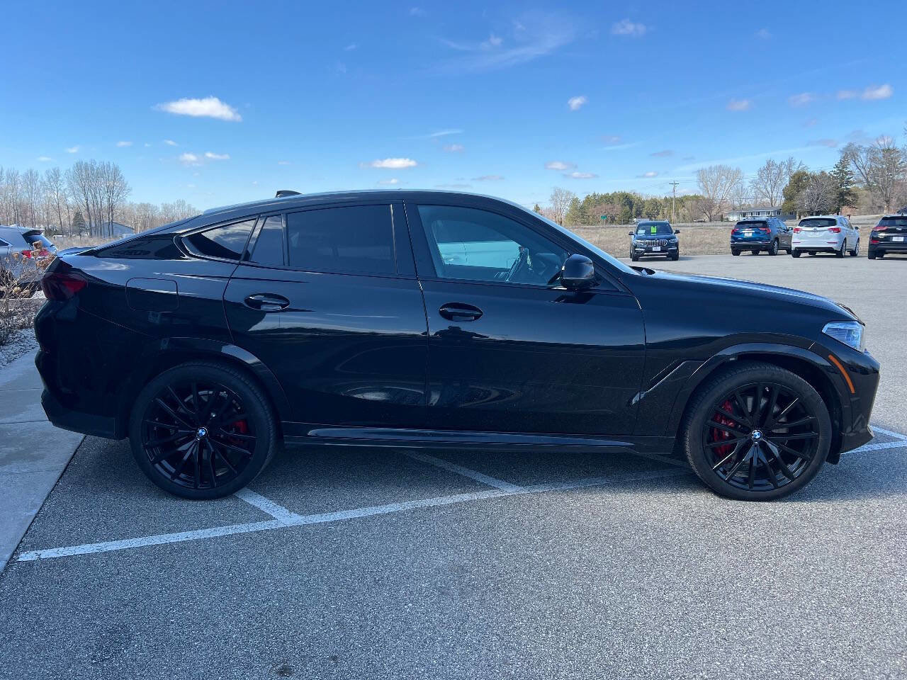 Used 2021 BMW X6 M50i w/ Executive Package AWD/4WD image 7