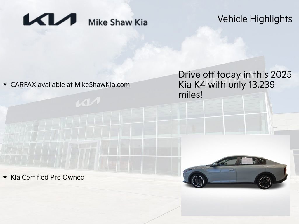 Certified 2025 Kia K4 EX image 5