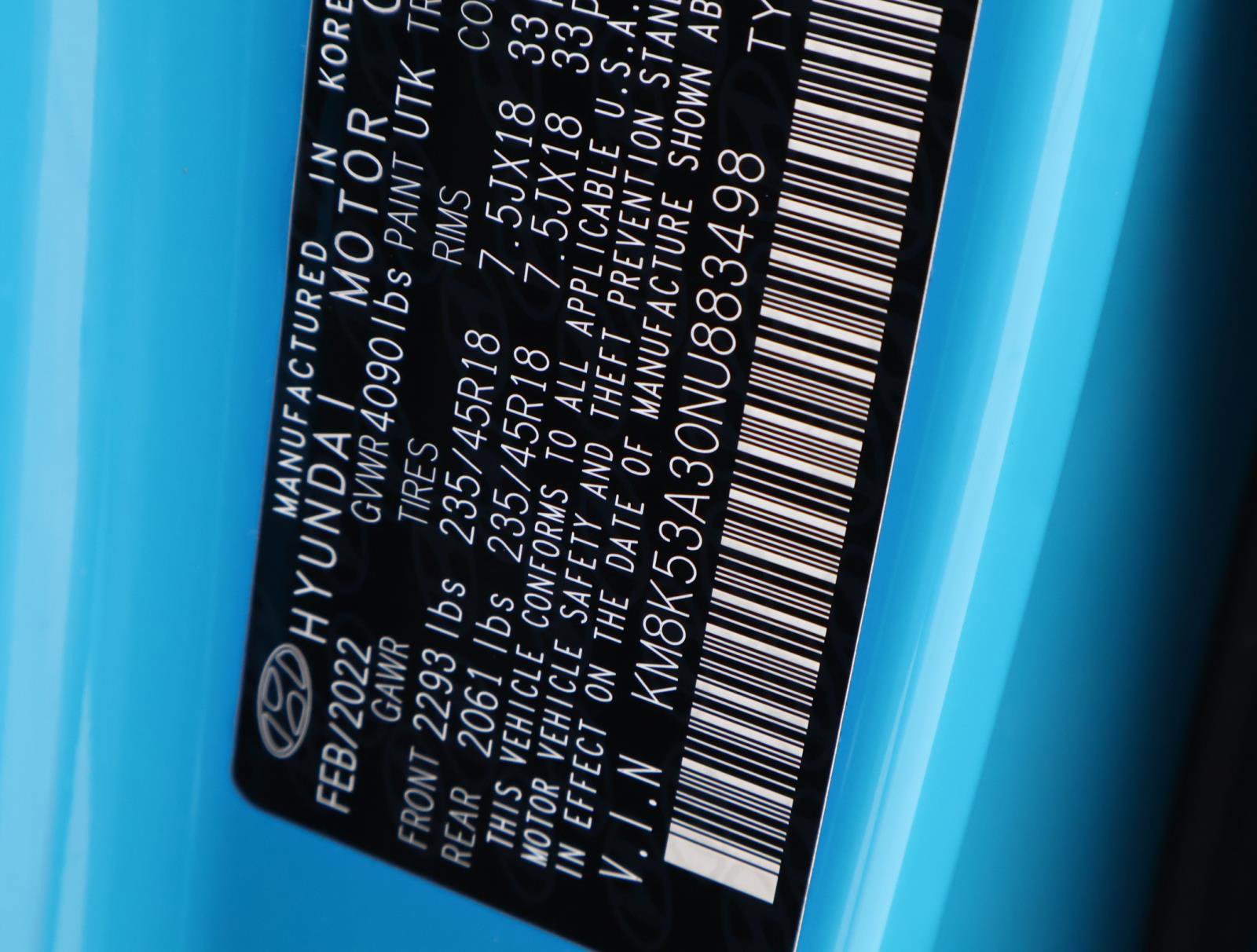 Used 2022 Hyundai Kona Limited image 22