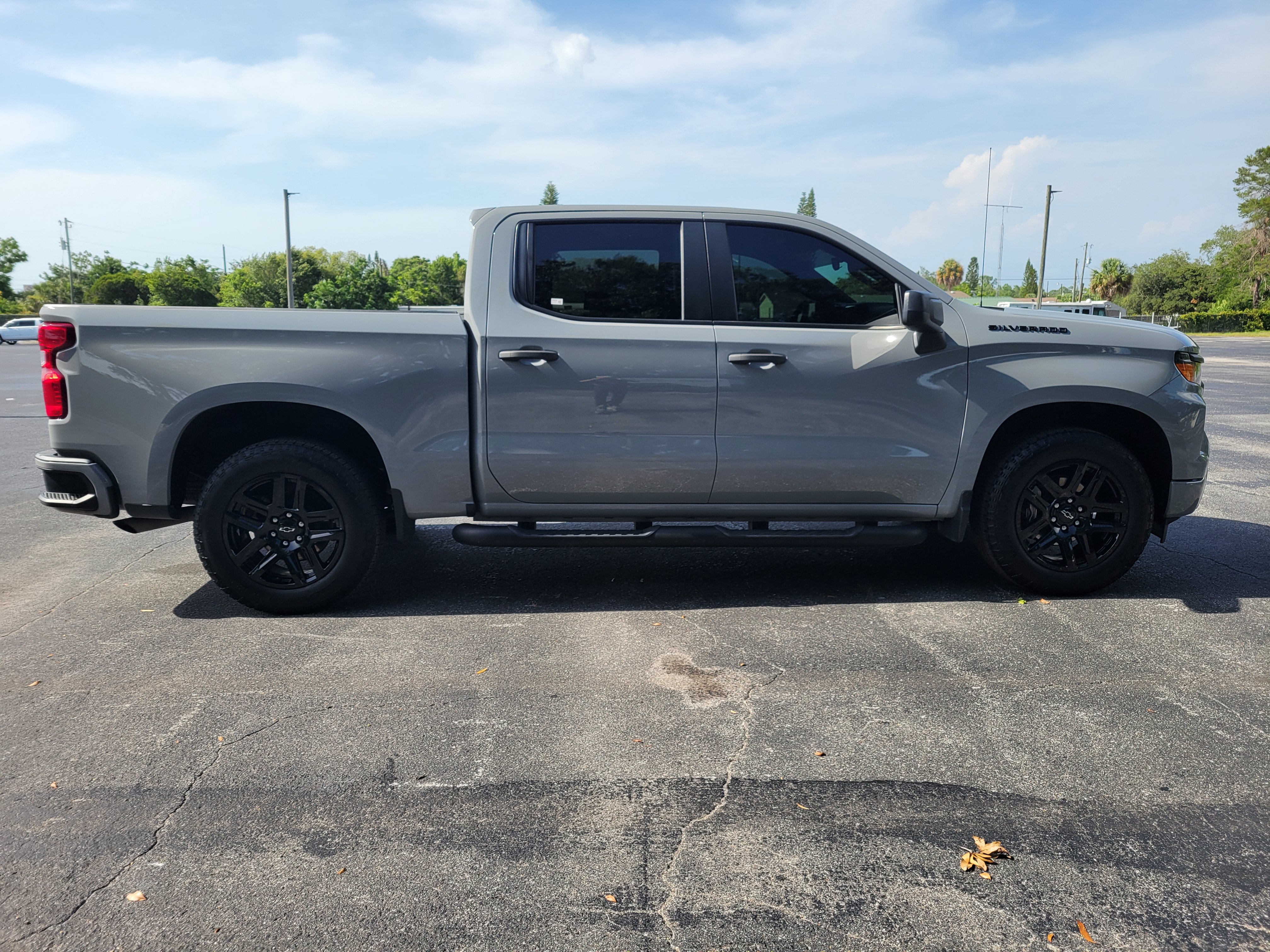 Certified 2024 Chevrolet Silverado 1500 Custom w/ Turbomax Blackout Package RWD image 4