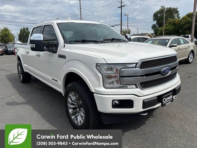 Used 2018 Ford F150 Platinum w/ Technology Package AWD/4WD image 3