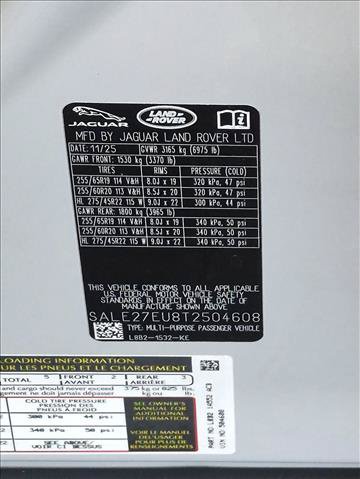 Certified 2026 Land Rover Defender 110 X-Dynamic SE AWD/4WD image 26