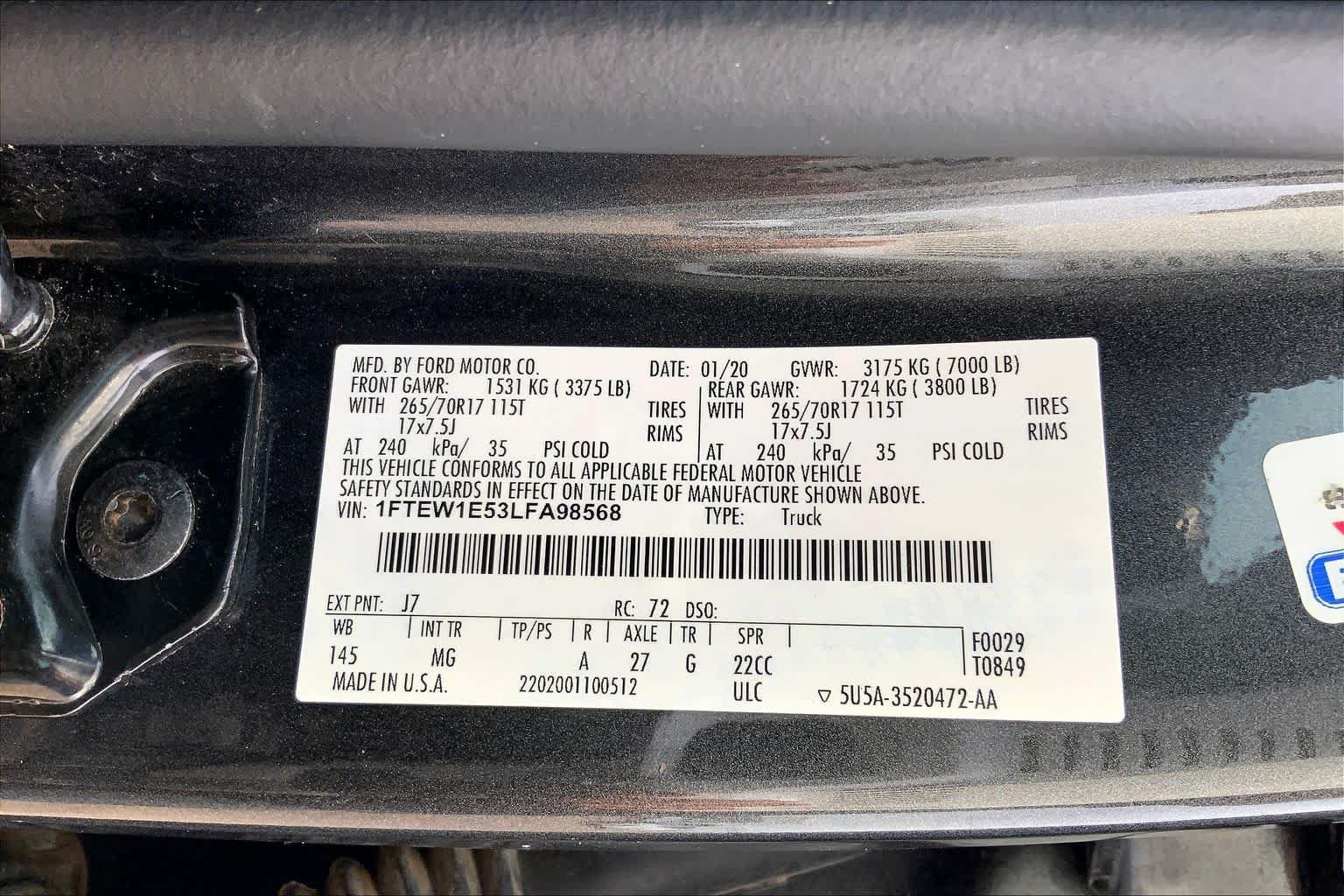 Used 2020 Ford F150 XLT AWD/4WD image 37
