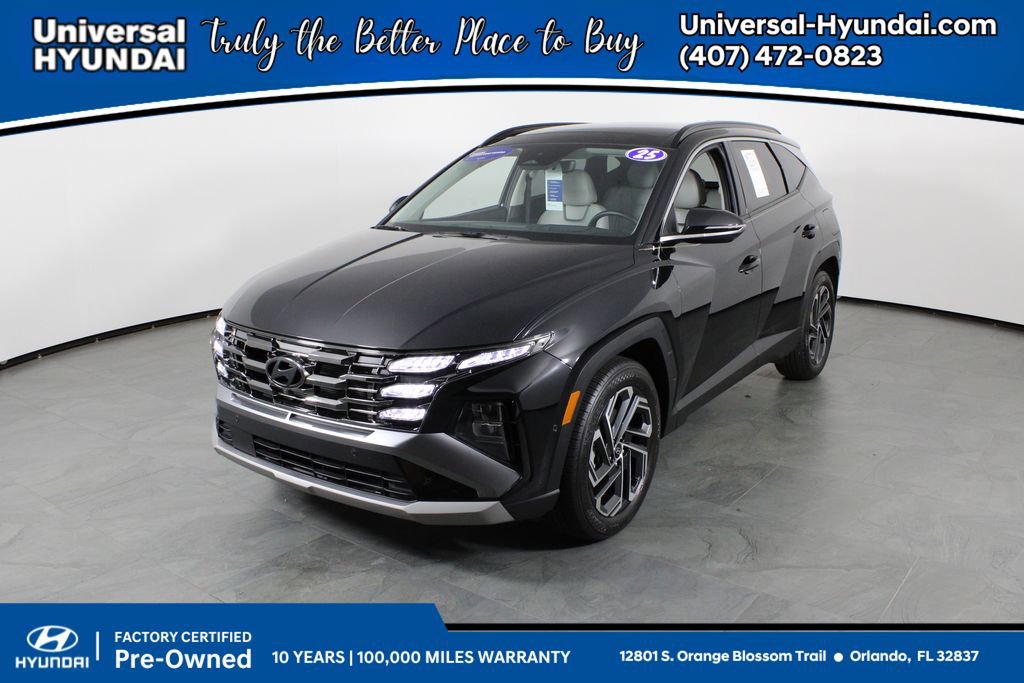 Certified 2025 Hyundai Tucson Limited