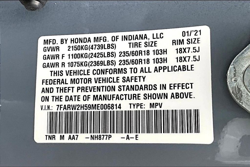 Used 2021 Honda CR-V EX image 34