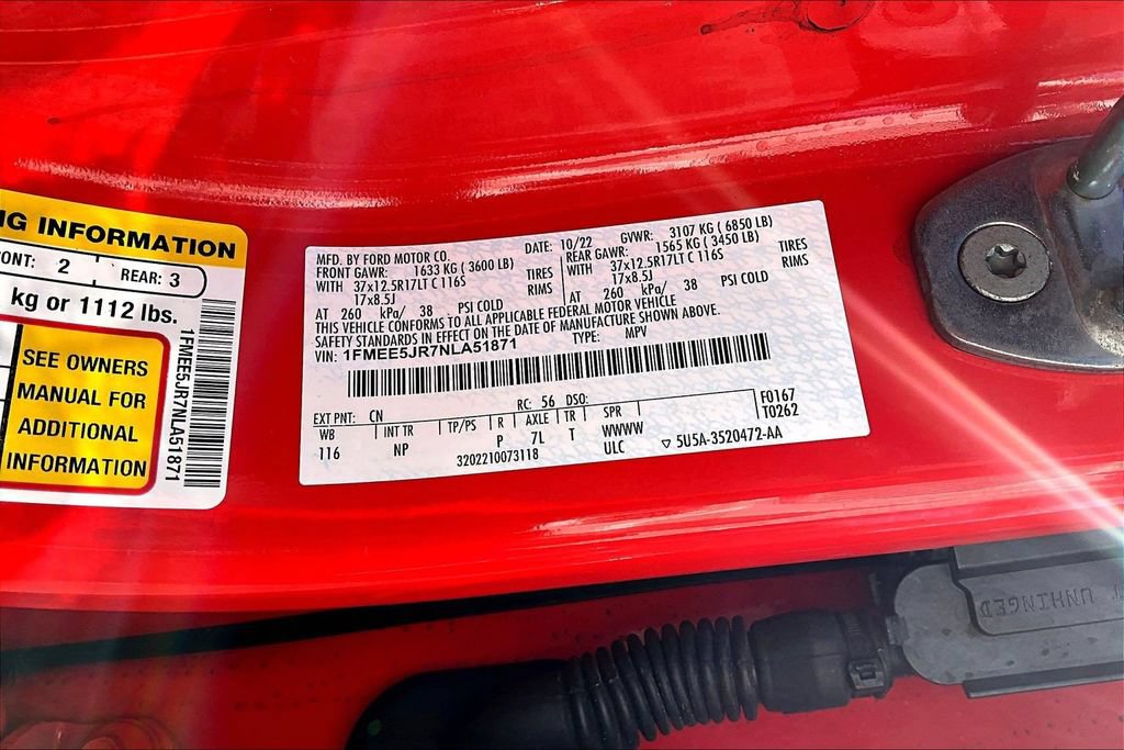 Used 2022 Ford Bronco Raptor AWD/4WD image 19