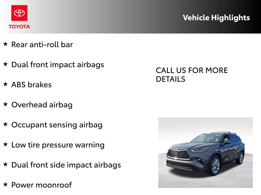 Certified 2022 Toyota Highlander Limited AWD/4WD image 23