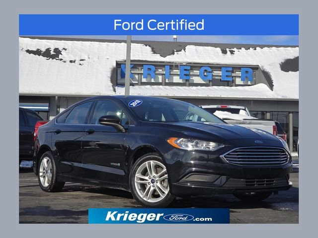 Certified 2018 Ford Fusion S image 1
