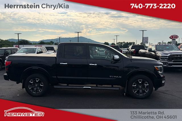 Used 2021 Nissan Titan Platinum Reserve w/ Off Road Protection Package AWD/4WD image 34