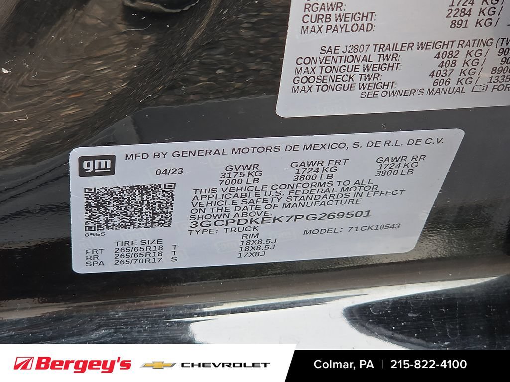 Certified 2023 Chevrolet Silverado 1500 LT AWD/4WD image 29