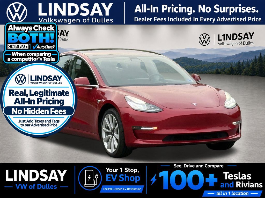 Used 2018 Tesla Model 3 Long Range RWD image 1