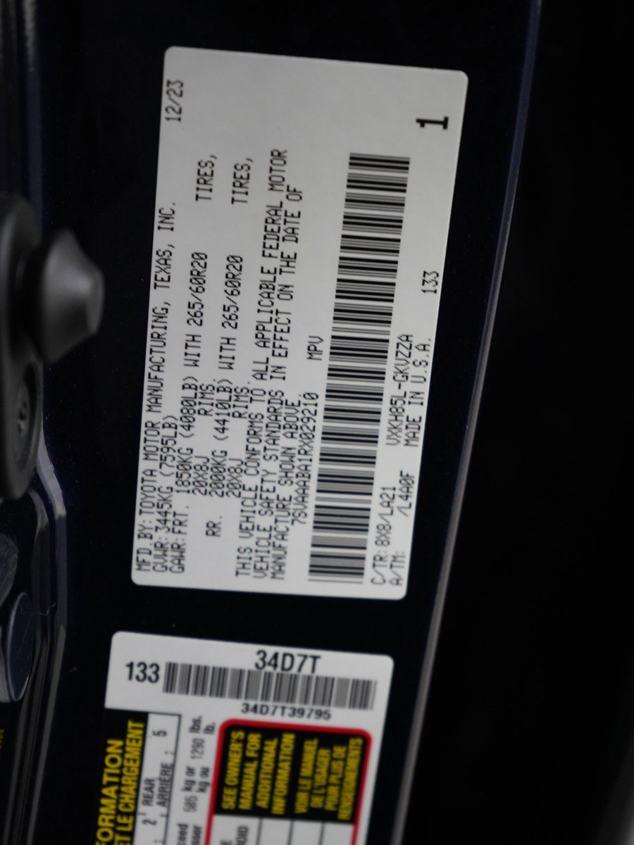 New 2024 Toyota Sequoia Limited image 34