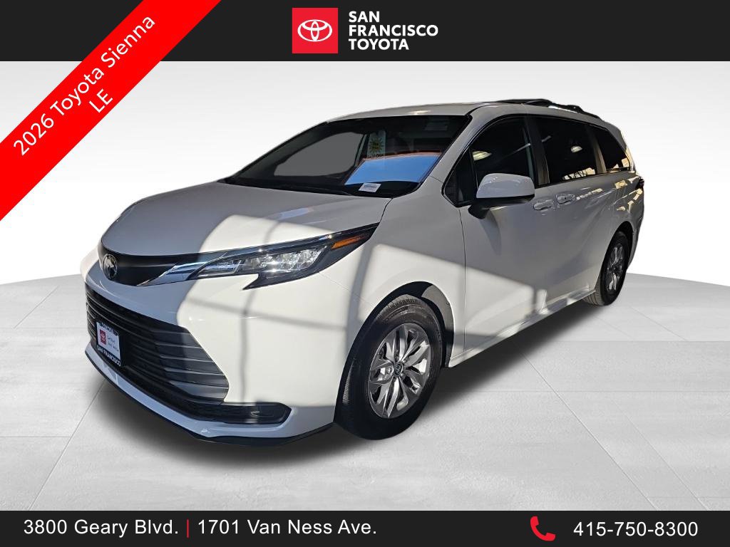 Certified 2026 Toyota Sienna LE