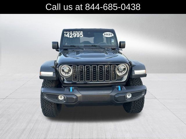 Certified 2025 Jeep Wrangler Unlimited Rubicon 4xe w/ Safety Group image 2