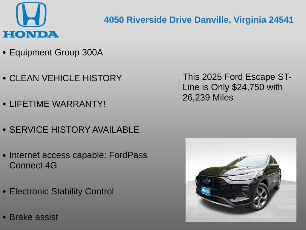 Used 2025 Ford Escape ST-Line AWD/4WD image 7